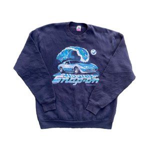 Vintage XL Rare 1994 Corvette Stingray Snap On Sweatshirt Crewneck